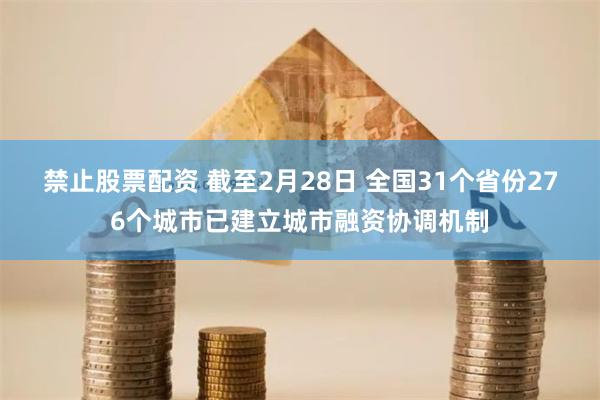 禁止股票配资 截至2月28日 全国31个省份276个城市已建立城市融资协调机制